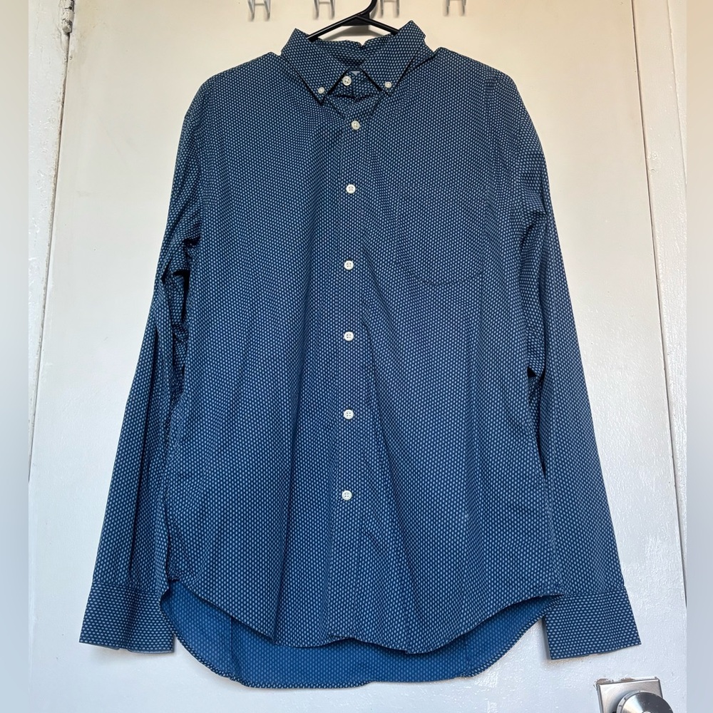 Banana Republic Navy Button Down Shirt